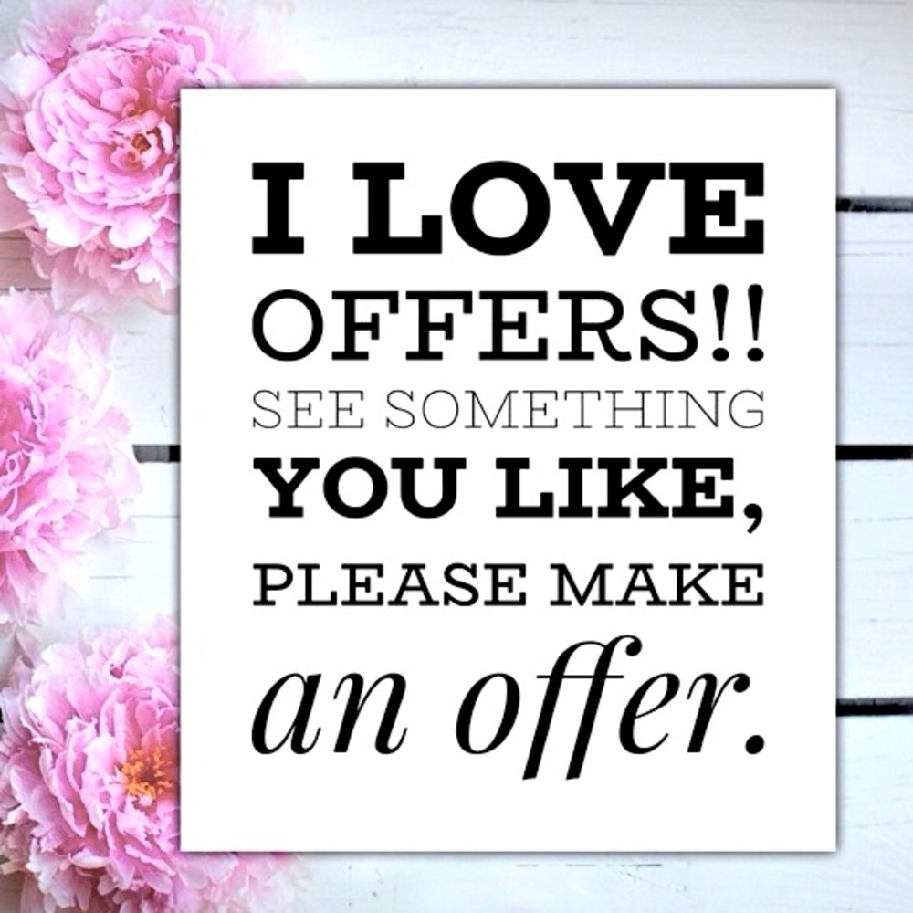 See a listing you LOVE... SUBMIT AN OFFER! 🌸✨